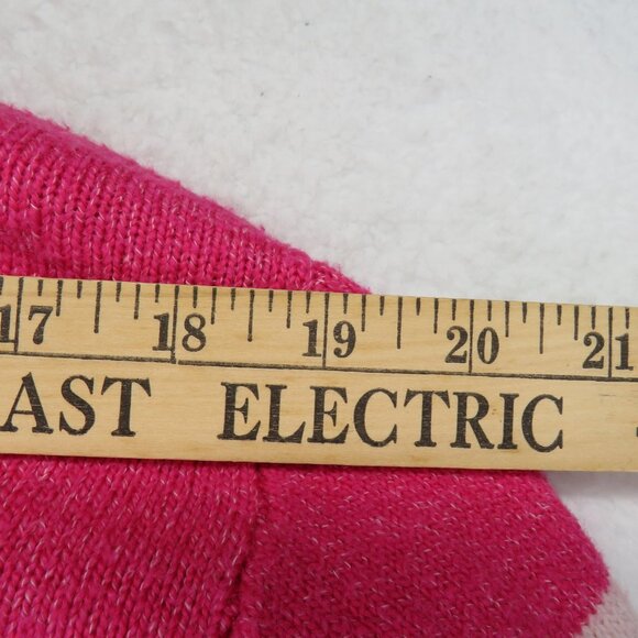 Lane Bryant Sweater Womens 18/20 Pink Orange Yellow Colorblock Striped Cardigan - Picture 6 of 8